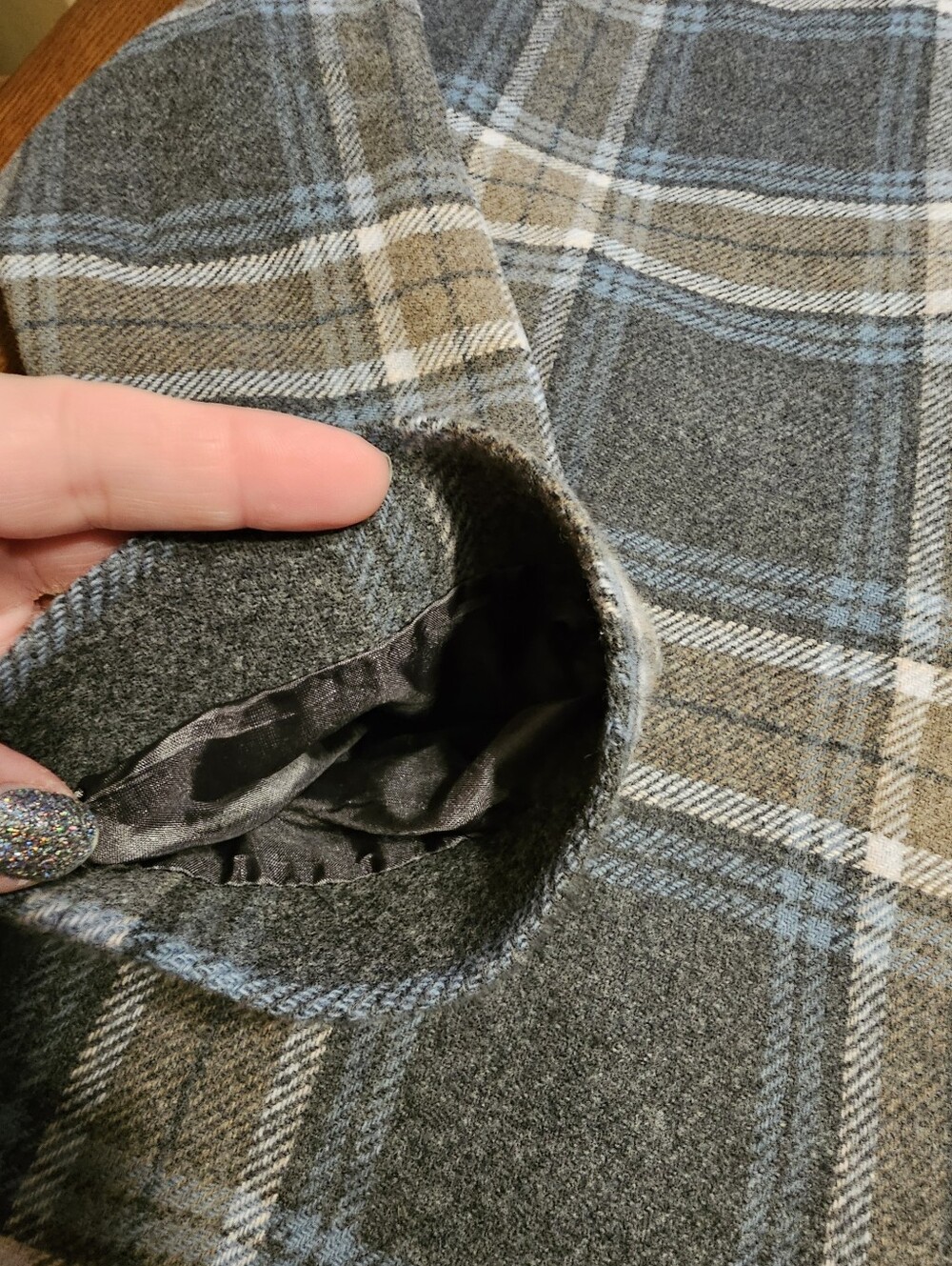Pendleton Wool Plaid Blazer Large - Picture 9 of 12
